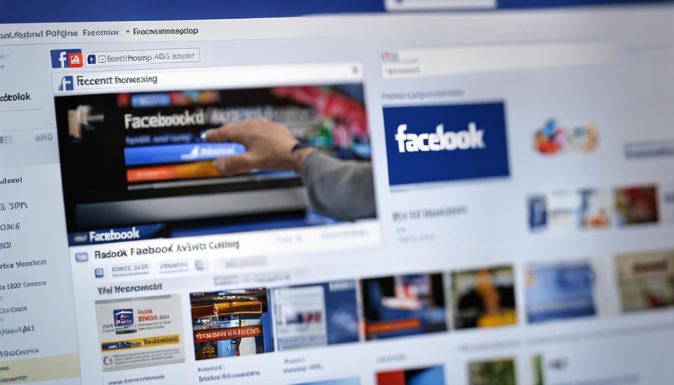 how to delete recent ad activity on facebook