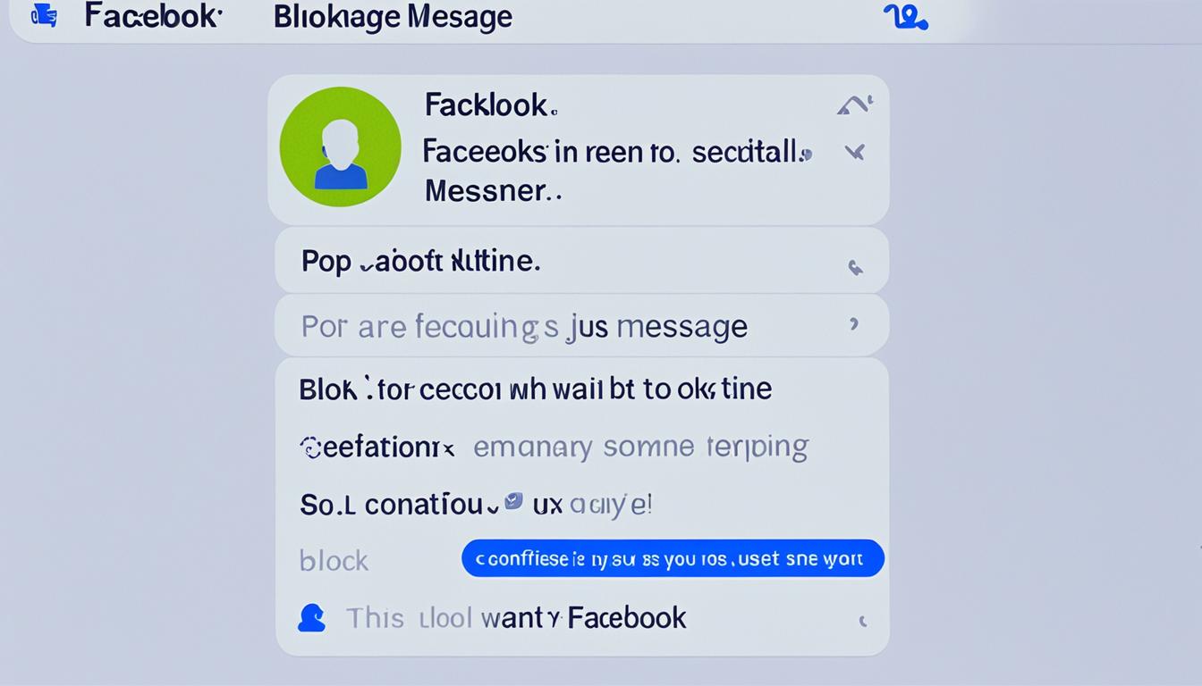 can you block someone on facebook but not messenger